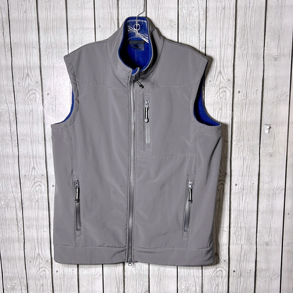Roper gray vest size large